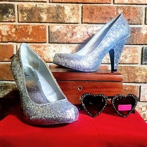 Glitter heels